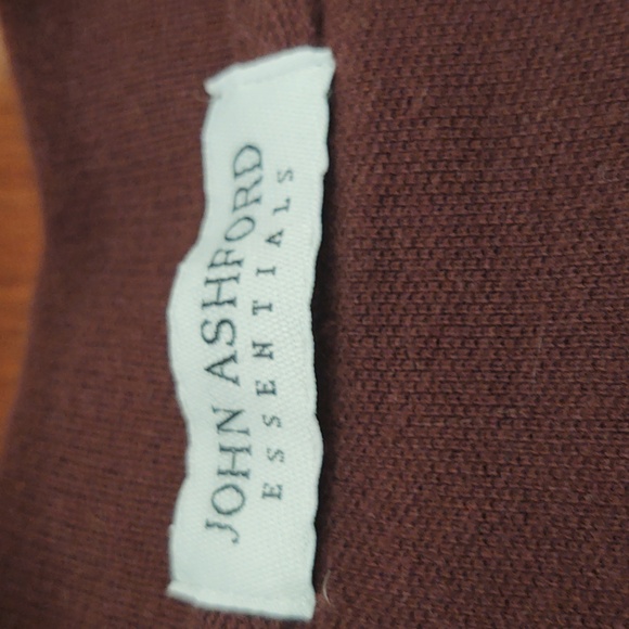 EUC John Ashford Maroon Polo Shirt Size M - Picture 3 of 5